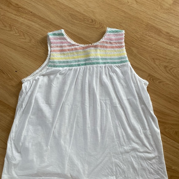 Loft white striped swing tank - Picture 1 of 4